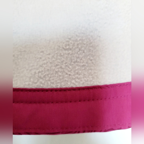 Eddie Bauer Rugged RipStop Textured Microfleece Berry Jacket Trail/Ski Large - Picture 12 of 16